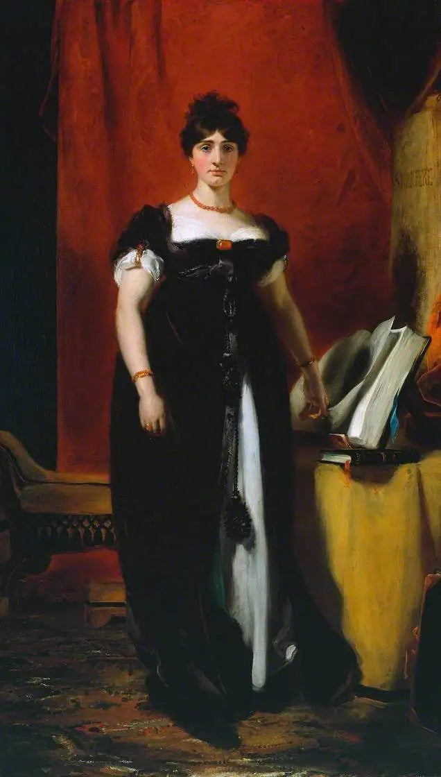 ภาพเหมือนของ Sarah Siddons - Thomas Lawrence