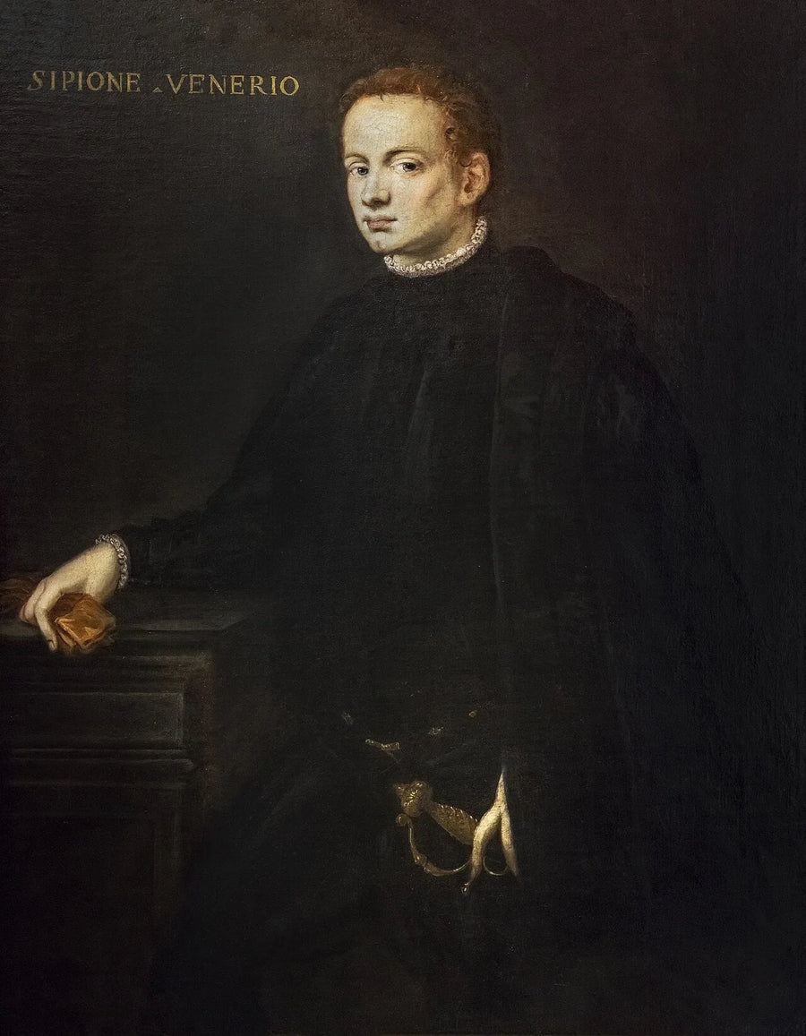 ภาพเหมือนของ Scipion Vénério - Jacopo Tintoretto