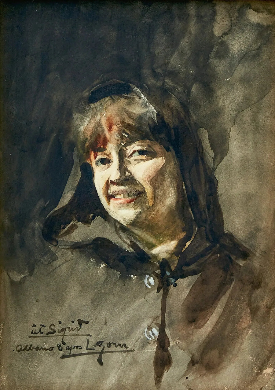 ภาพเหมือนของ Sigrid Weber - Anders Zorn