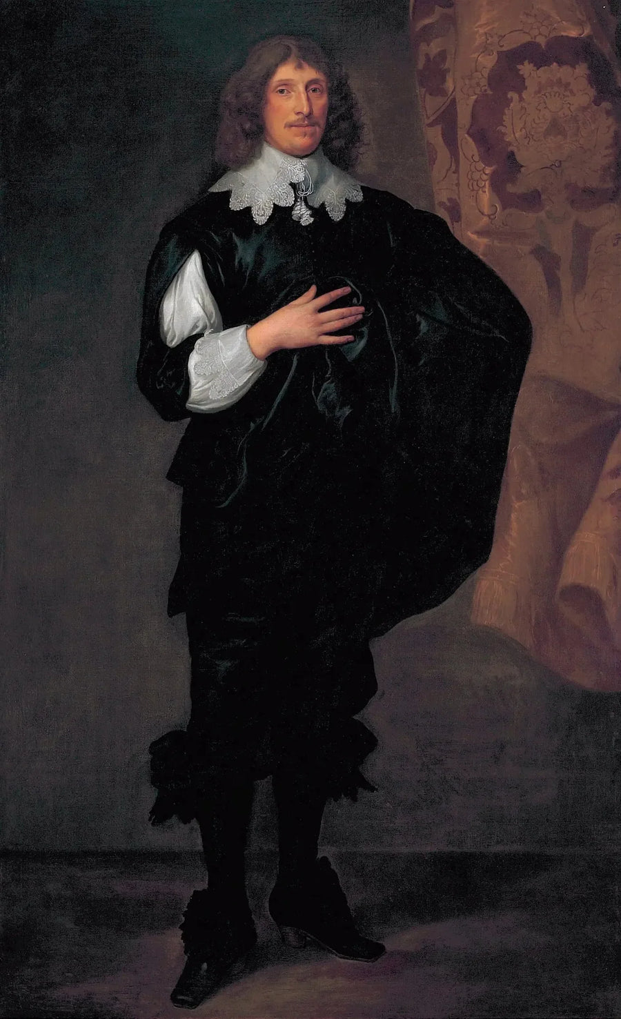 ภาพเหมือนของ Sir Basil Dixwell, 1er baronnet de Tirlingham (1585-1642) - Antoine van Dyck