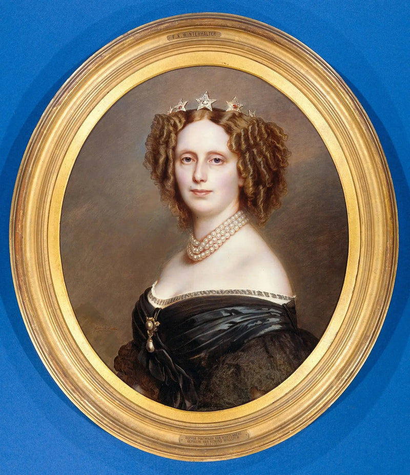 ภาพเหมือนของโซฟี ฟาน วูร์เทมเบิร์ก (1818-1877) - ฟรานซ์ คแซฟ เวนเทอร์ฮัลเตอร์
