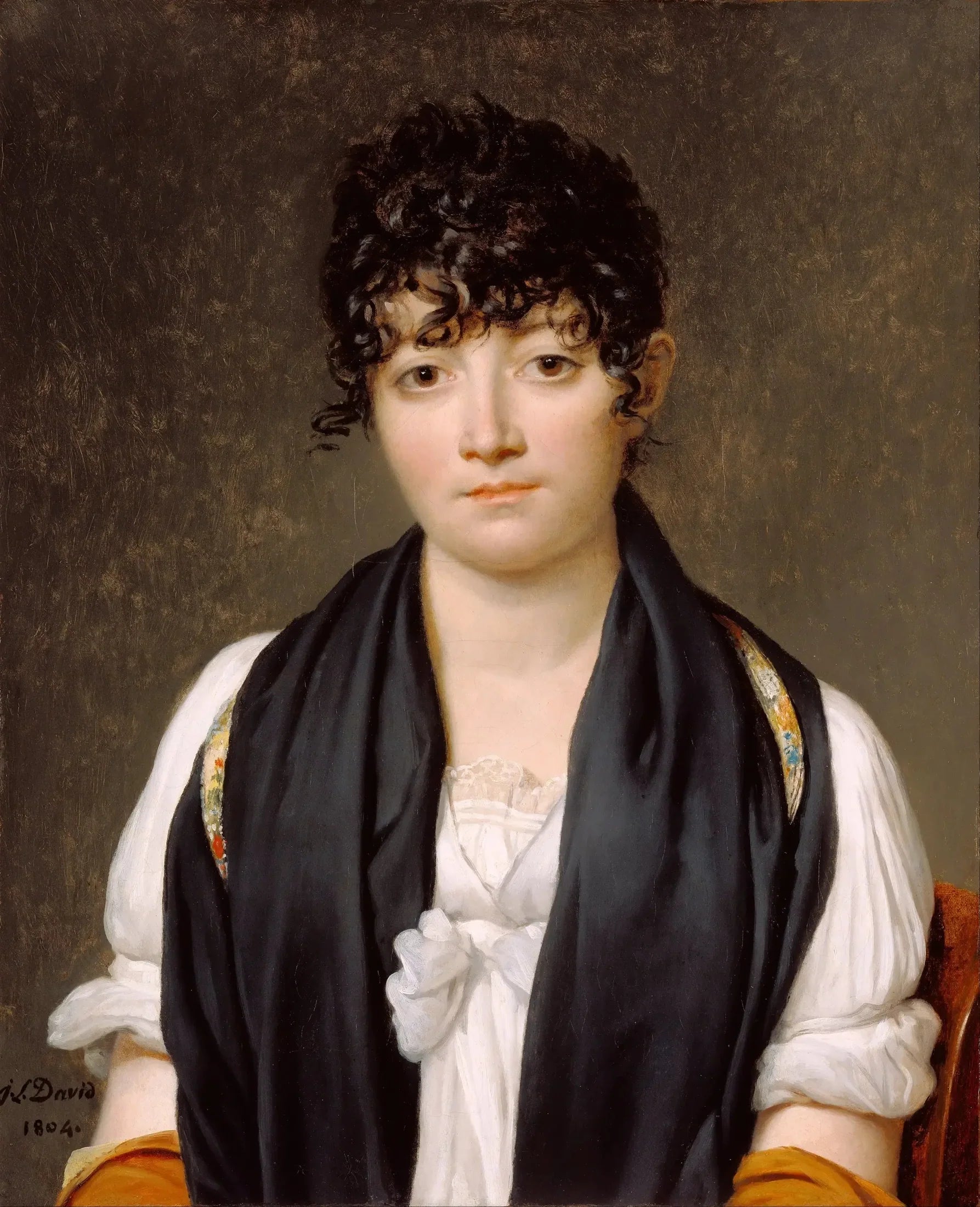 Portrait de Suzanne Le Peletier de Saint-Fargeau - Jacques-Louis David image 1 copie peinte à la main à l’huile