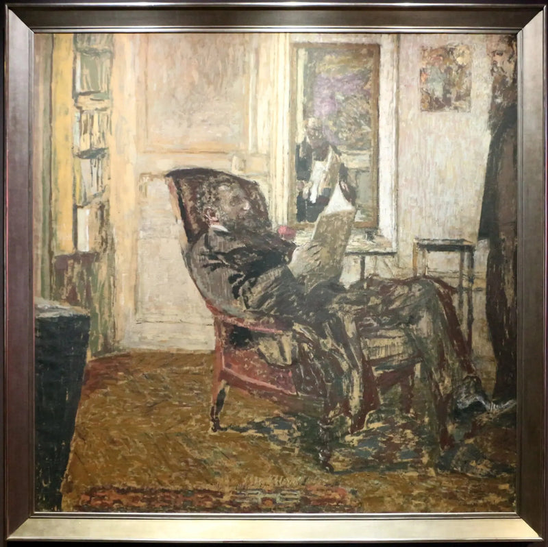 ภาพเหมือนของ Thadée Natanson ในเก้าอี้ - Édouard Vuillard