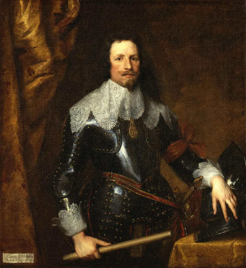 ภาพเหมือนของ Tomaso di Savoia-Carignano - Antoine van Dyck