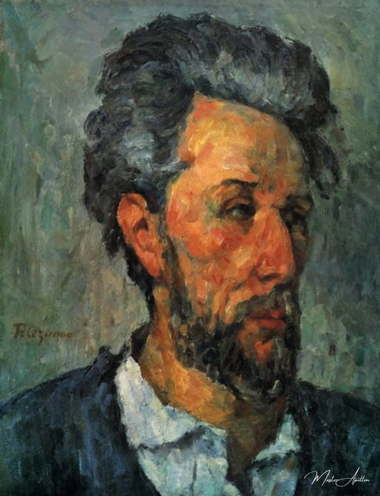 Portrait de Victor Chocquet - Paul Cézanne - Reproductions de tableaux et peintures haut de gamme