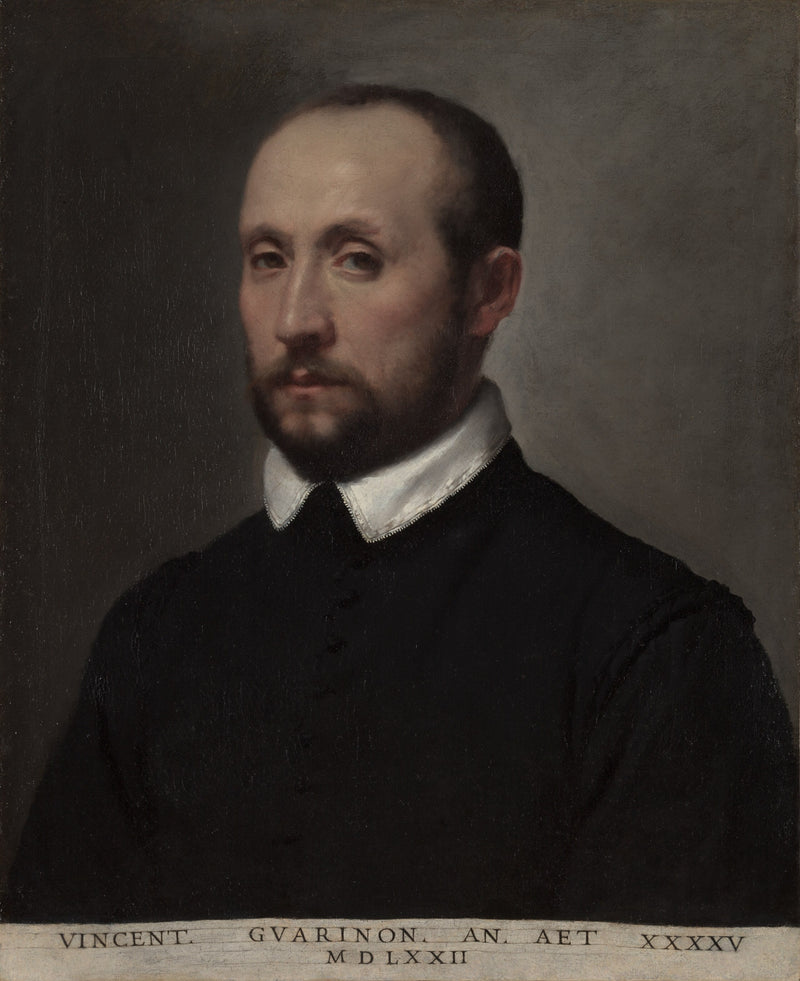 ภาพเหมือนของ Vincenzo Guarignoni - Giovanni Battista Moroni