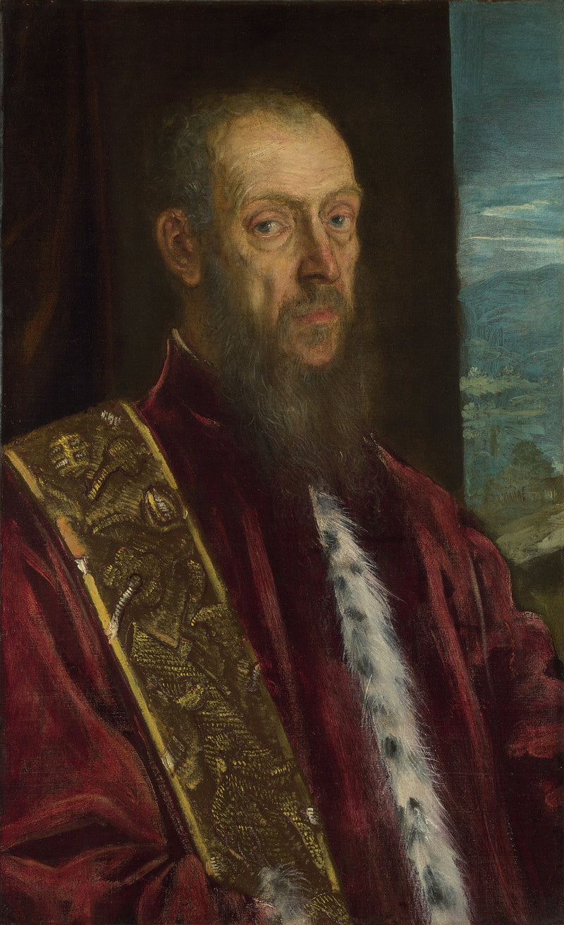 ภาพเหมือนของ Vincenzo Morosini - Jacopo Tintoretto