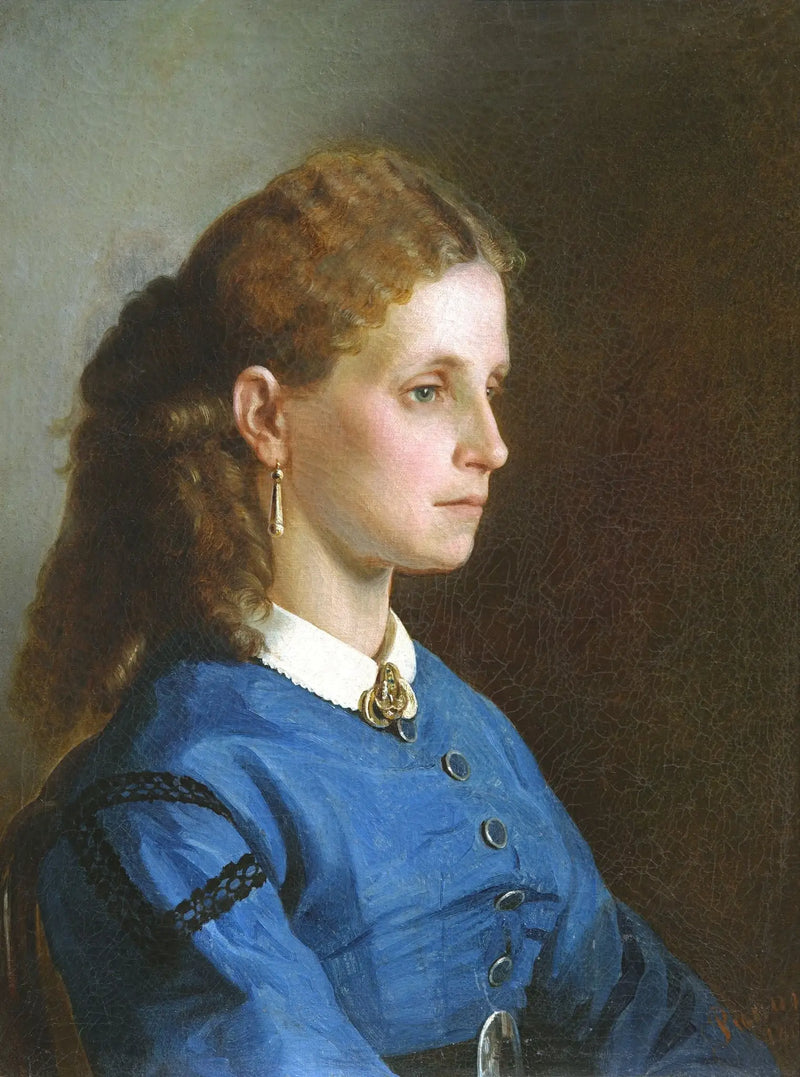 ภาพเหมือนของ Yanitskaya - Ilya Repin