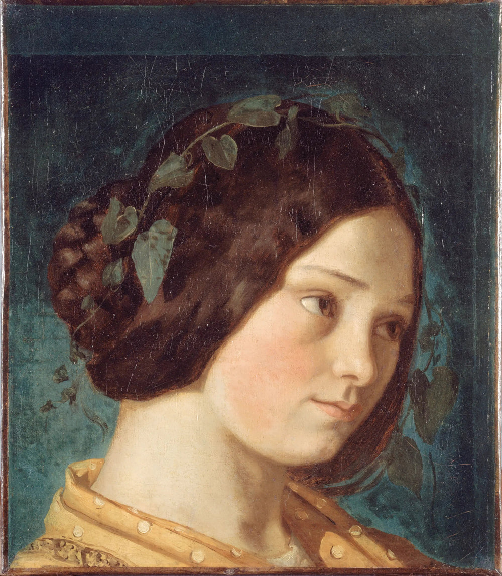 Portrait de Zélie Courbet - Gustave Courbet image 1 copie peinte à la main à l’huile
