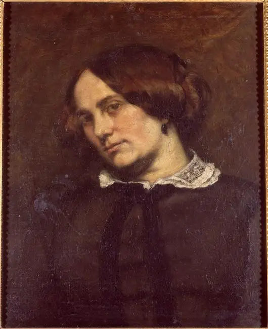 ภาพเหมือนของ Zélie Courbet - Gustave Courbet