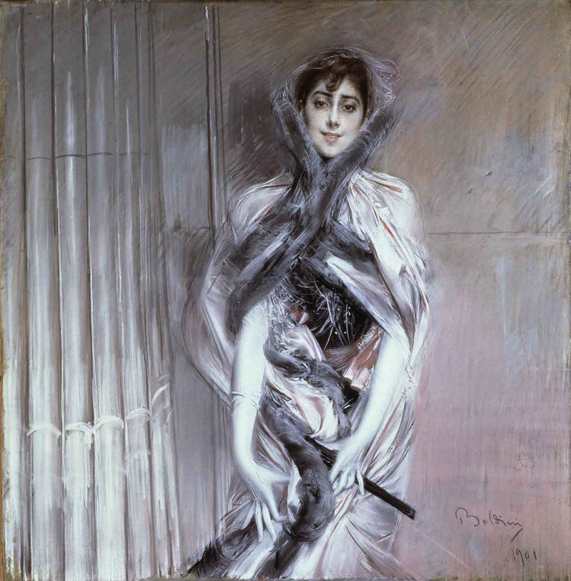 ภาพเหมือนของ Emiliana Concha de Ossa - Giovanni Boldini