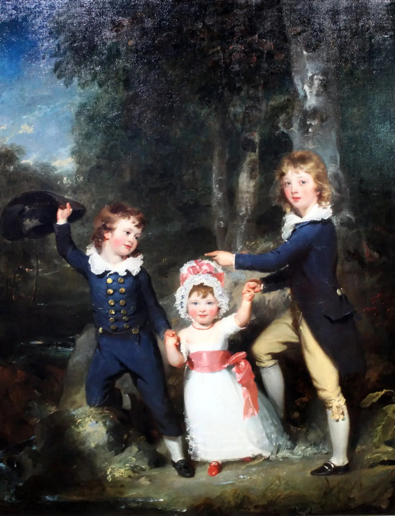 ภาพเหมือนเด็กๆ ของ Lord George Cavendish - Thomas Lawrence