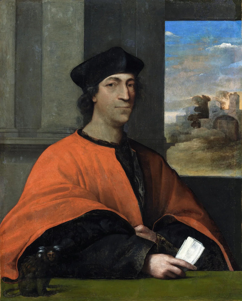 ภาพเหมือนของการ์ดินัลอันโตนิโอ ช็อคกี้ เดล มอนเต (1461-1533) - เซบาสเตียโน เดล ปิอมโบ