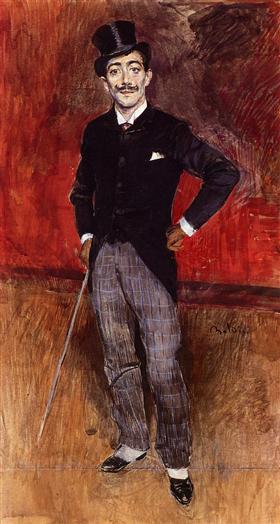 Portrait du comte De Rasty - Giovanni Boldini - Alpha Reproduction