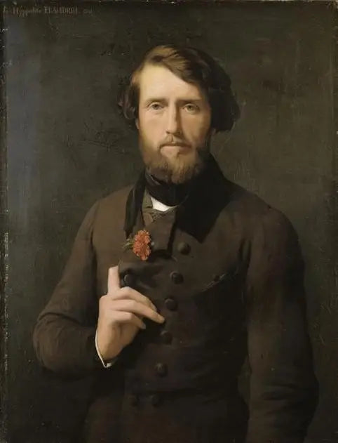 ภาพเหมือนของท่านเคานต์เฟลิกซ์ ดาร์จูซง (1800-1874) - ฮิปโปลิต ฟลันดริน