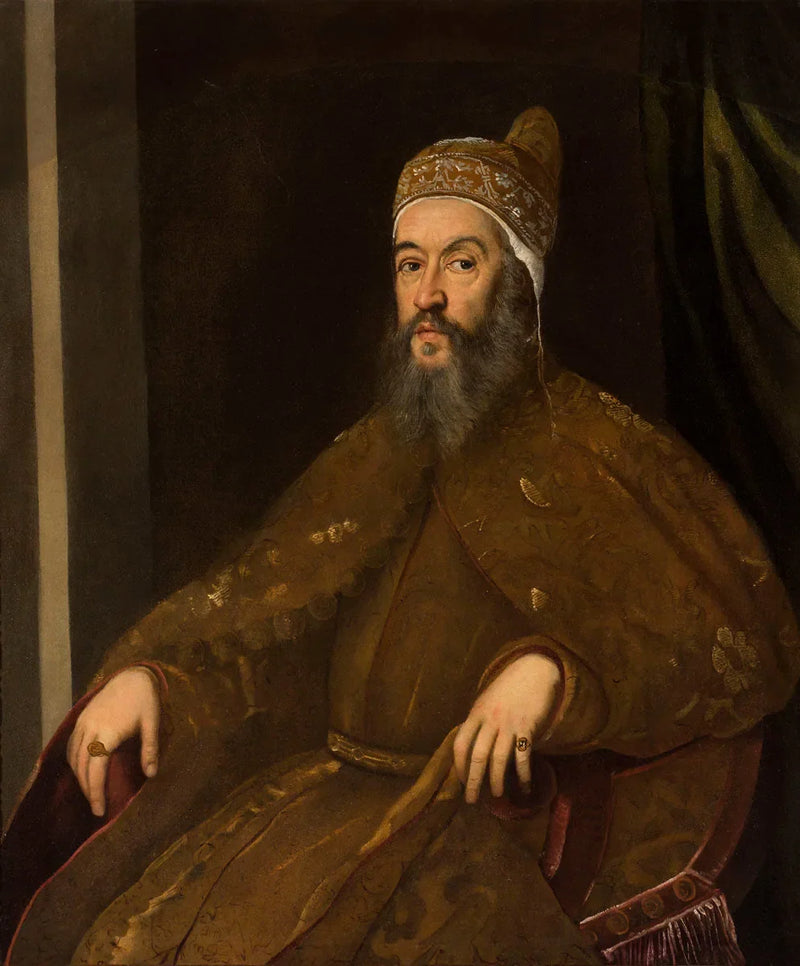 ภาพเหมือนของ Doge Alvise Mocenigo - Jacopo Tintoretto