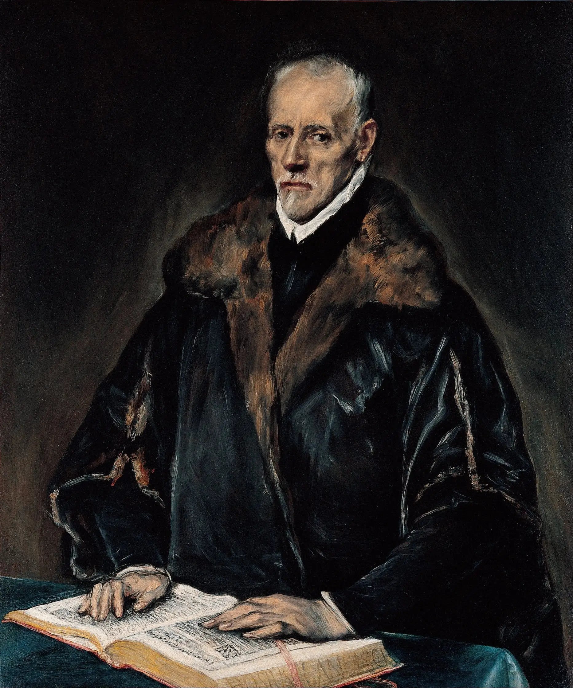Portrait du Dr Francisco de Pise - El Greco image 1 reproduction artisanale de tableau