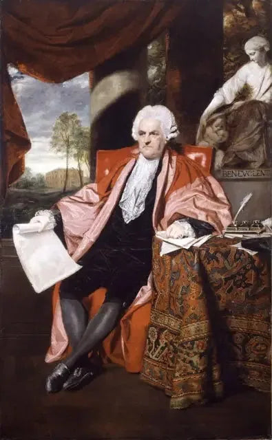 Portrait du Dr John Ash (1723-1798) - Joshua Reynolds image 1 reproduction artisanale de tableau
