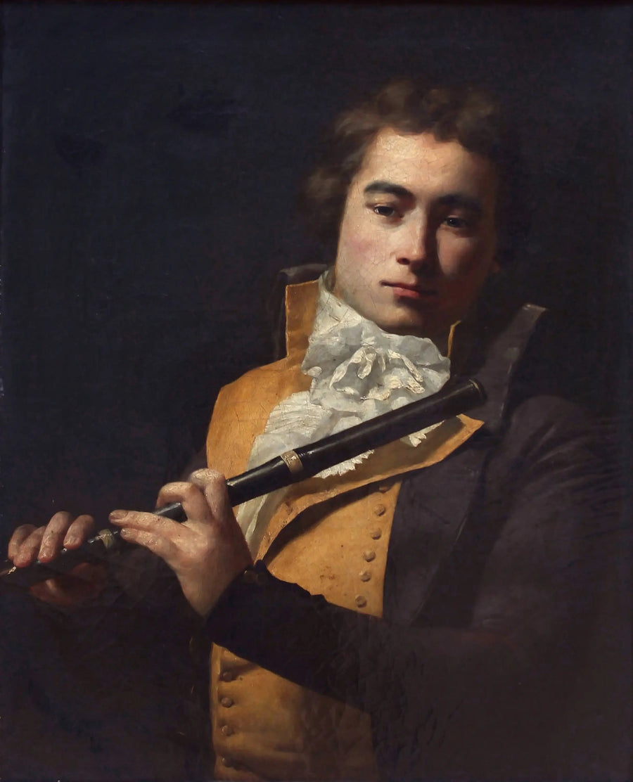 ภาพเหมือนของนักฟลุต François Devienne - Jacques-Louis David
