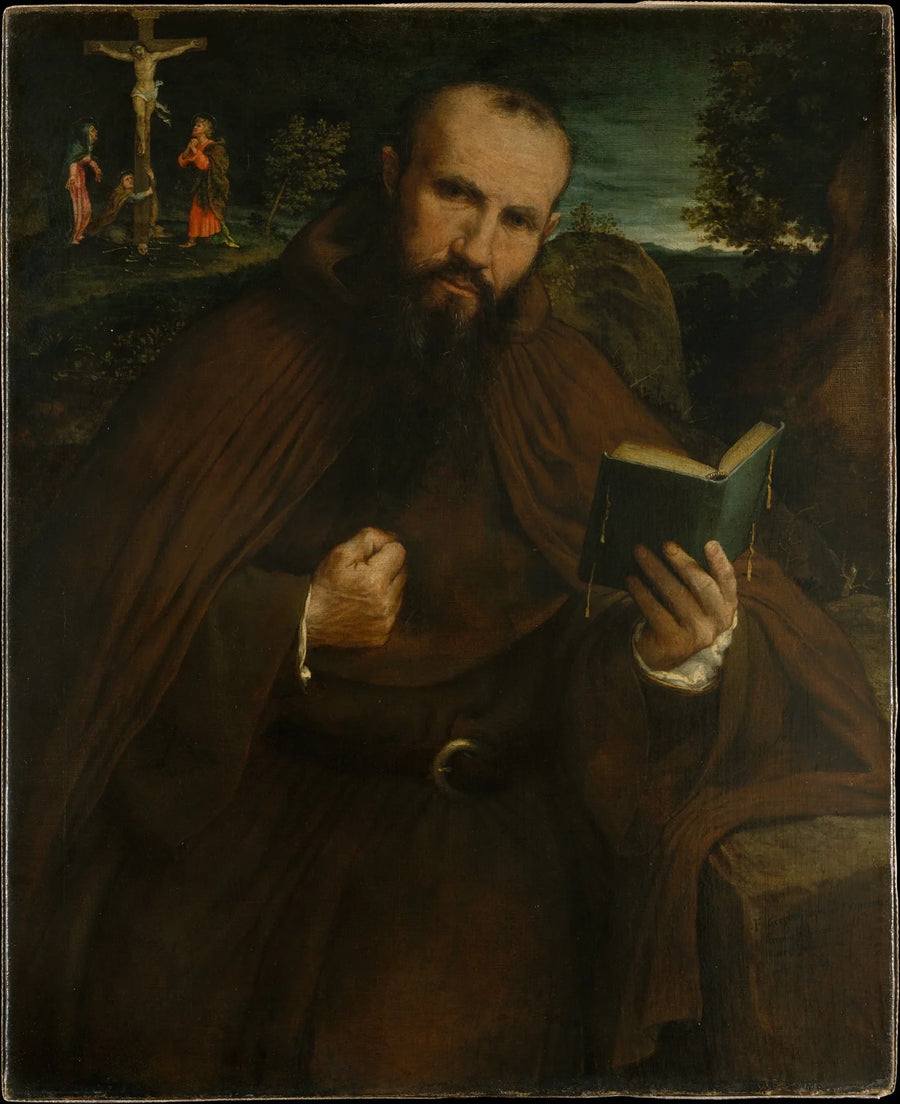 ภาพเหมือนของพี่ชาย Gregorio Belo de Vicence - Lorenzo Lotto