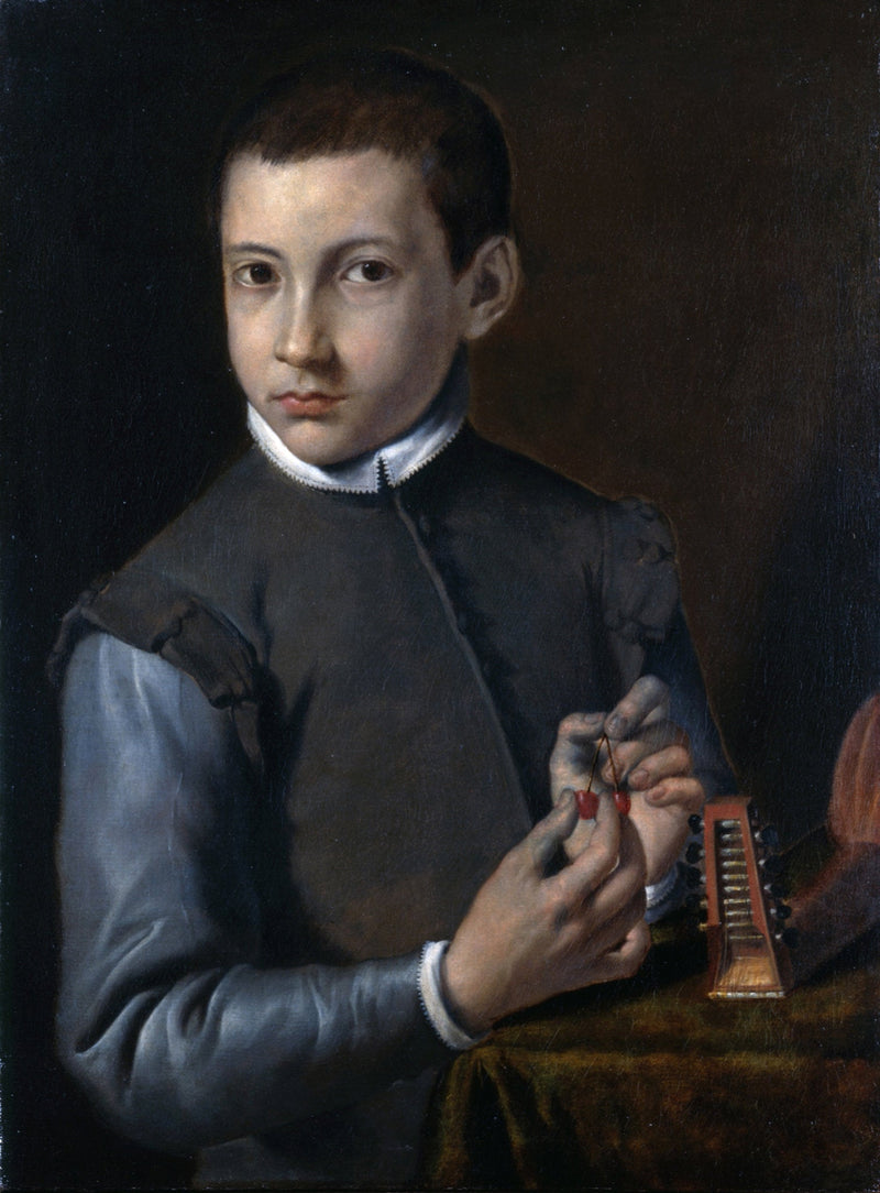 Portrait du jeune Antonio Carracci - Agostino Carracci