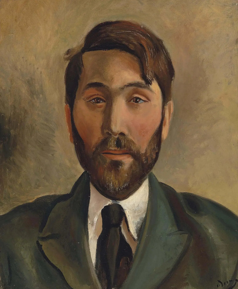 ภาพเหมือนของพ่อค้า Léopold Zborowski - อองรี เดอแร็ง