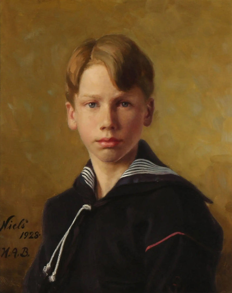 ภาพเหมือนของหลานชายของศิลปิน, Nils - H. A. Brendekilde