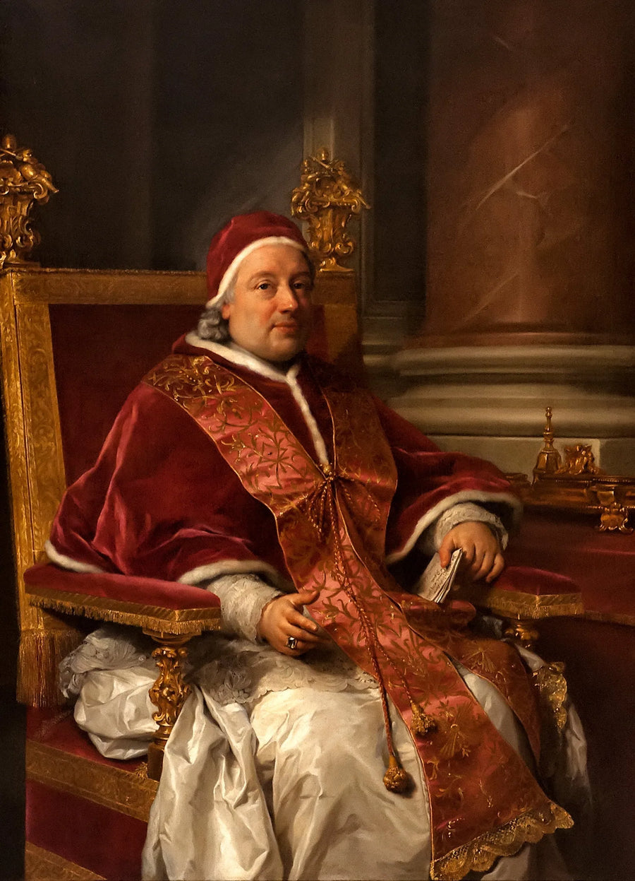 ภาพเหมือนของสมเด็จพระสันตะปาปาเคลเมนต์ที่สิบสาม Rezzonico - Anton Raphael Mengs