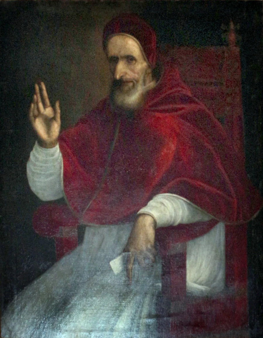 Portrait du pape Pie V - Lavinia Fontana