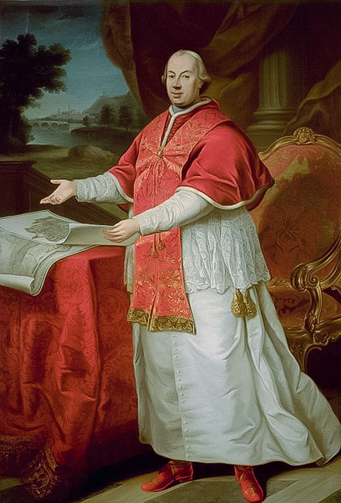 Portrait du pape Pie VI - Pompeo Batoni - Alpha Reproduction