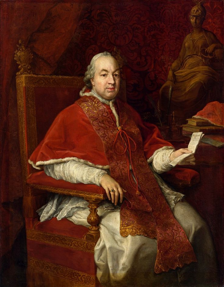 ภาพเหมือนของสมเด็จพระสันตะปาปาปี VI - โ Pompeo Batoni