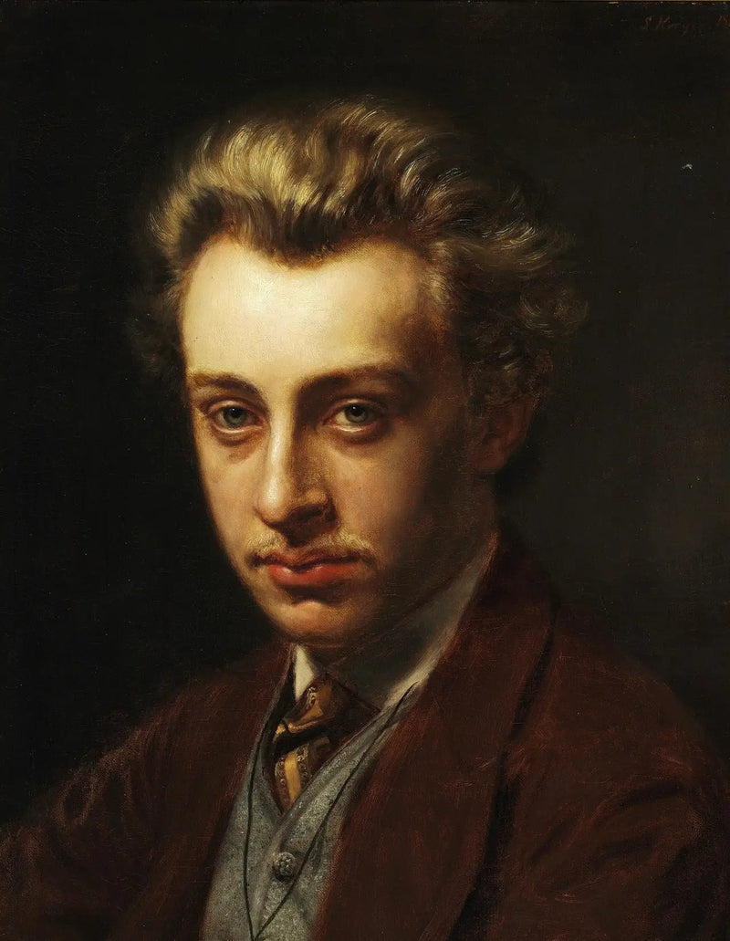 ภาพเหมือนของจิตรกร Frans Schwartz - Peder Severin Krøyer