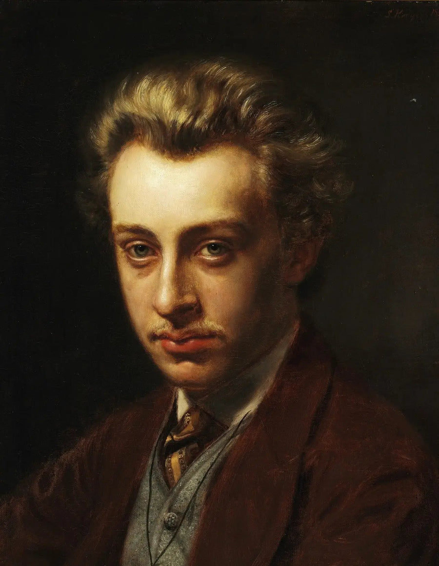 ภาพเหมือนของจิตรกร Frans Schwartz - Peder Severin Krøyer