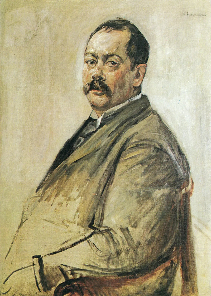 ภาพเหมือนของจิตรกร Lovis Corinth - Max Liebermann