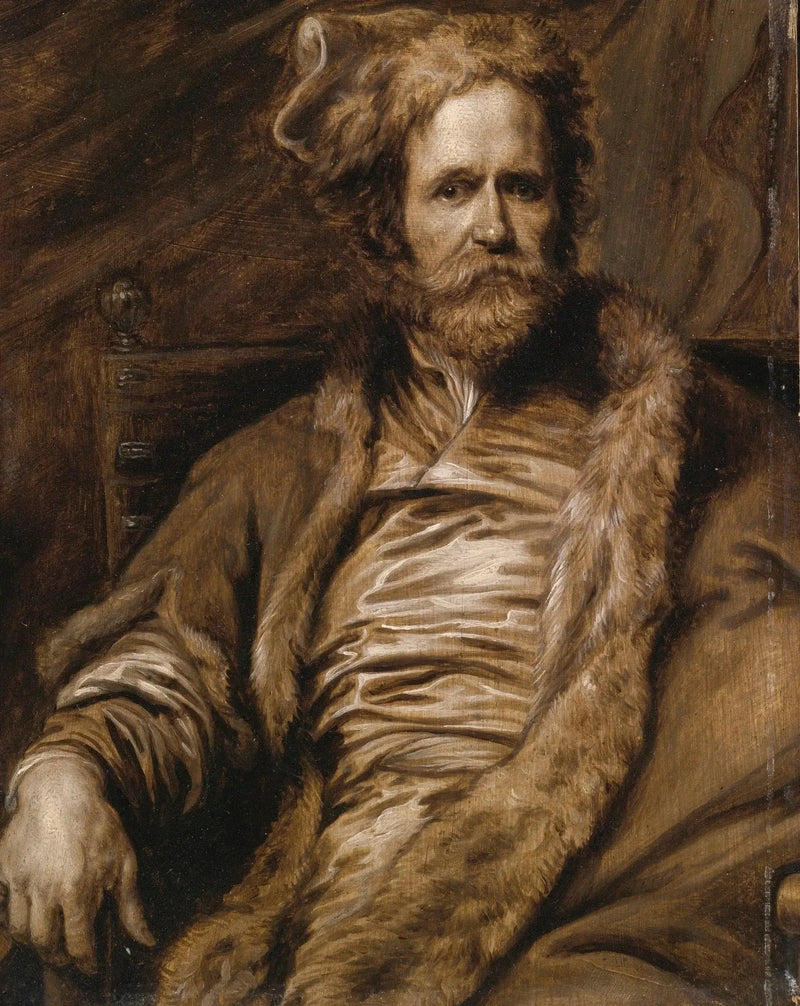 ภาพเหมือนของจิตรกร Marten Rijckaert (ภาพประกอบ) - Antoine van Dyck