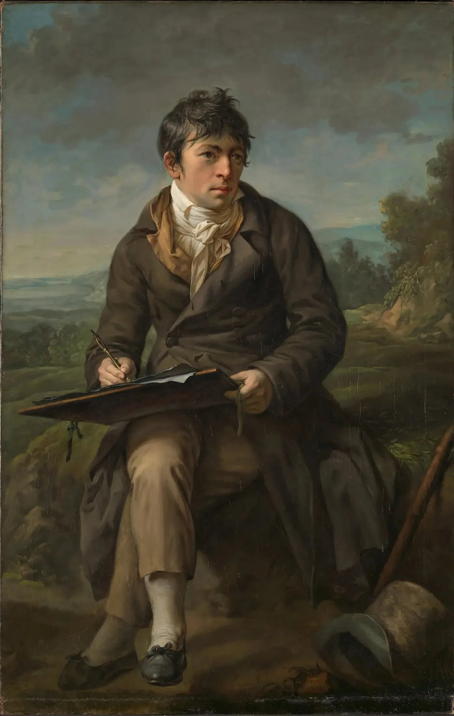 ภาพเหมือนจิตรกรศิลปินภูมิทัศน์ คาร์ล อันโตน กราฟ - อันโตน กราฟ