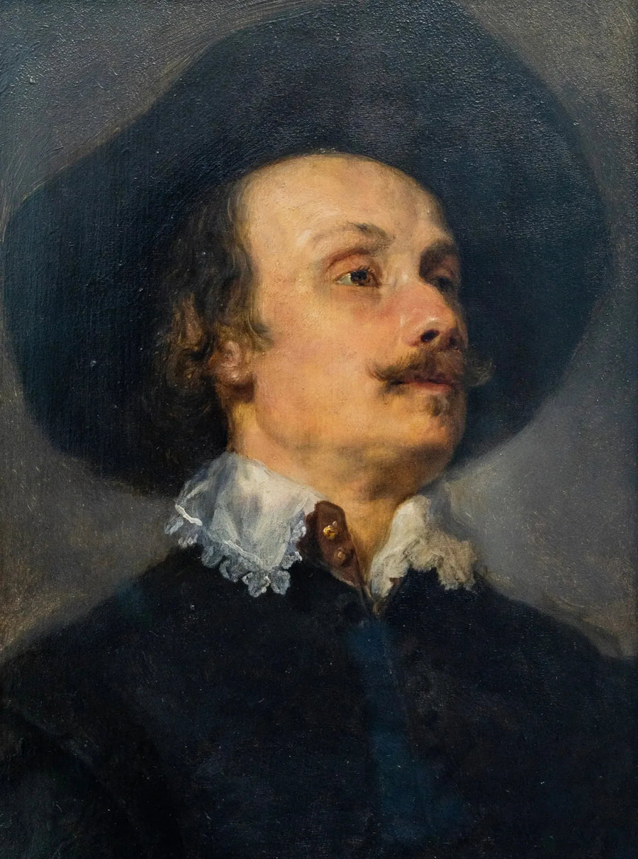 ภาพเหมือนของจิตรกร Pieter Snayers - Antoine van Dyck