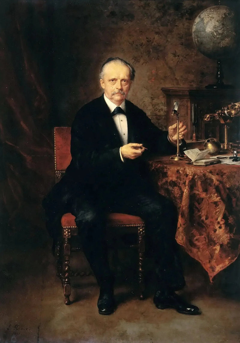 ภาพเหมือนนักฟิสิกส์ Hermann von Helmholtz - Ludwig Knaus