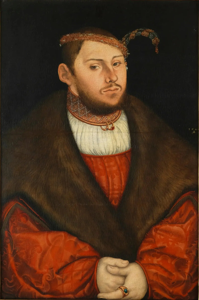 ภาพเหมือนเจ้าชายอิเล็กเตอร์ Johann Friedrich - Lucas Cranach the Elder