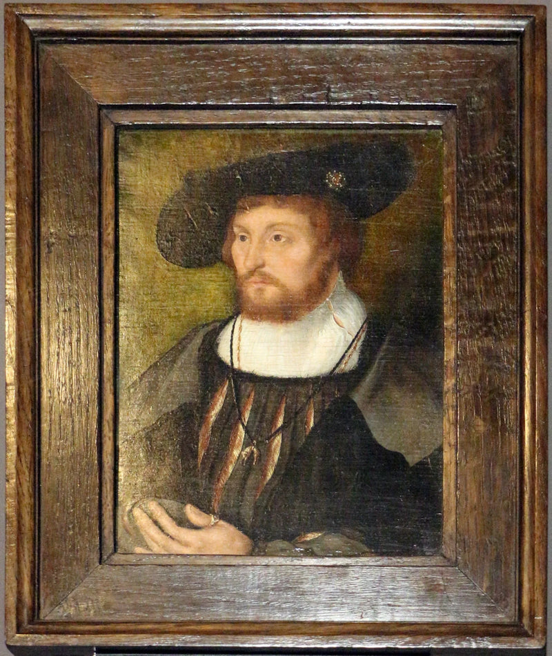 ภาพเหมือนของพระมหากษัตริย์คริสเตียนที่ 2 แห่งเดนมาร์ก (1481-1559) - Joos van Cleve