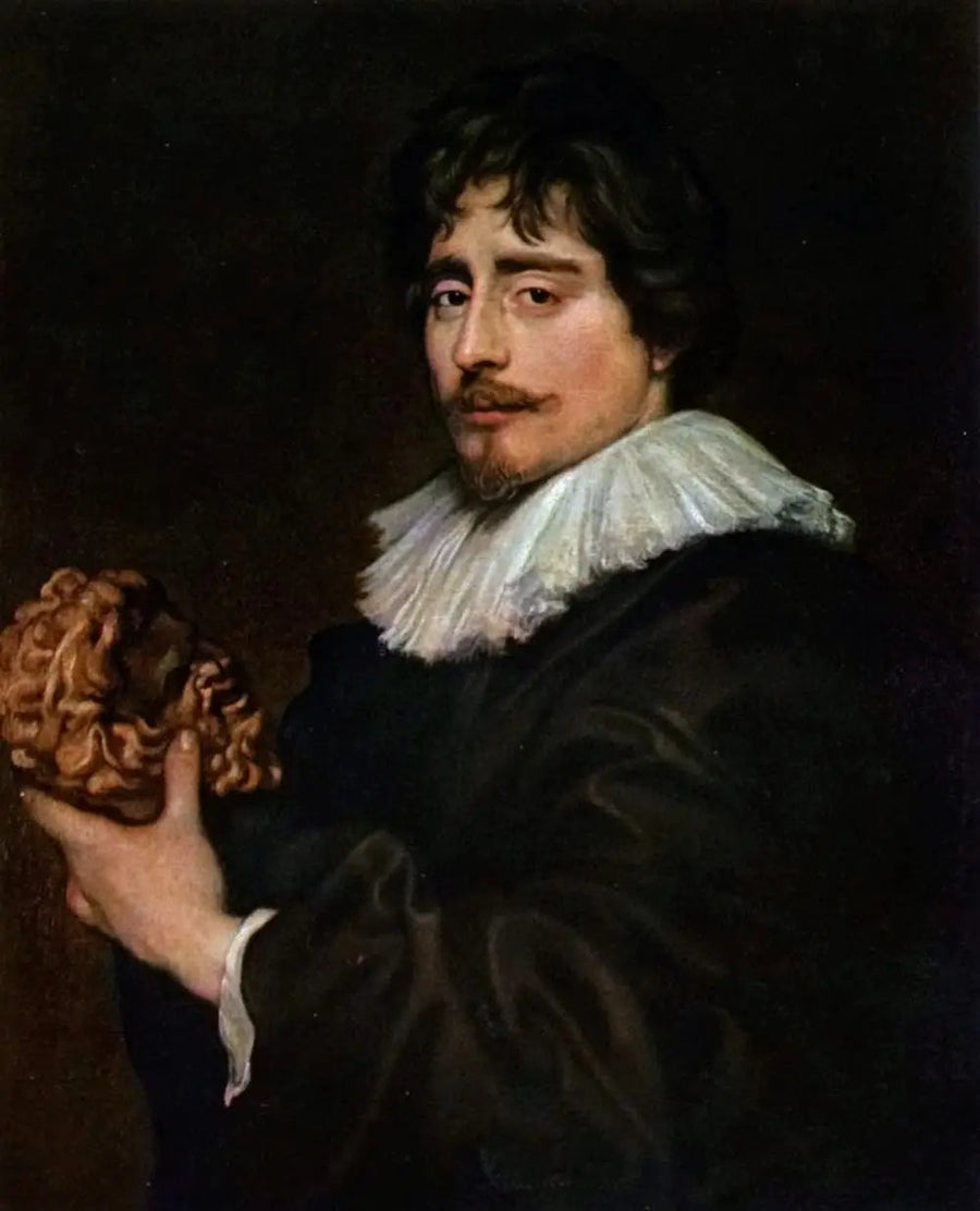 ภาพเหมือนของนักปั้น François Duquesnoy - Antoine van Dyck