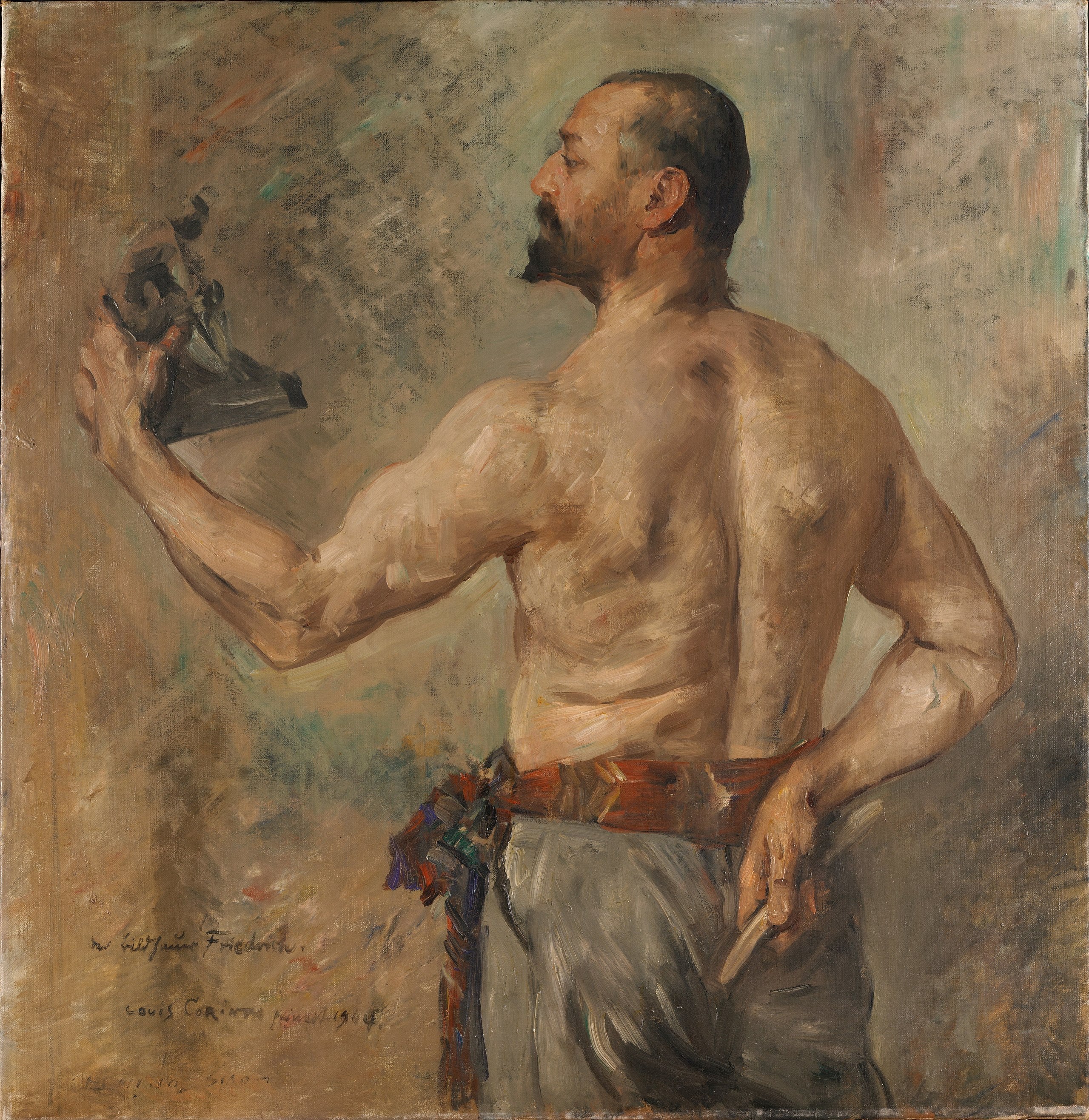 Portrait du sculpteur Friedrich - Lovis Corinth