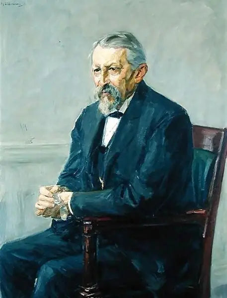 ภาพเหมือนนักชีววิทยาสัตว์ Hermann Strebel - Max Liebermann