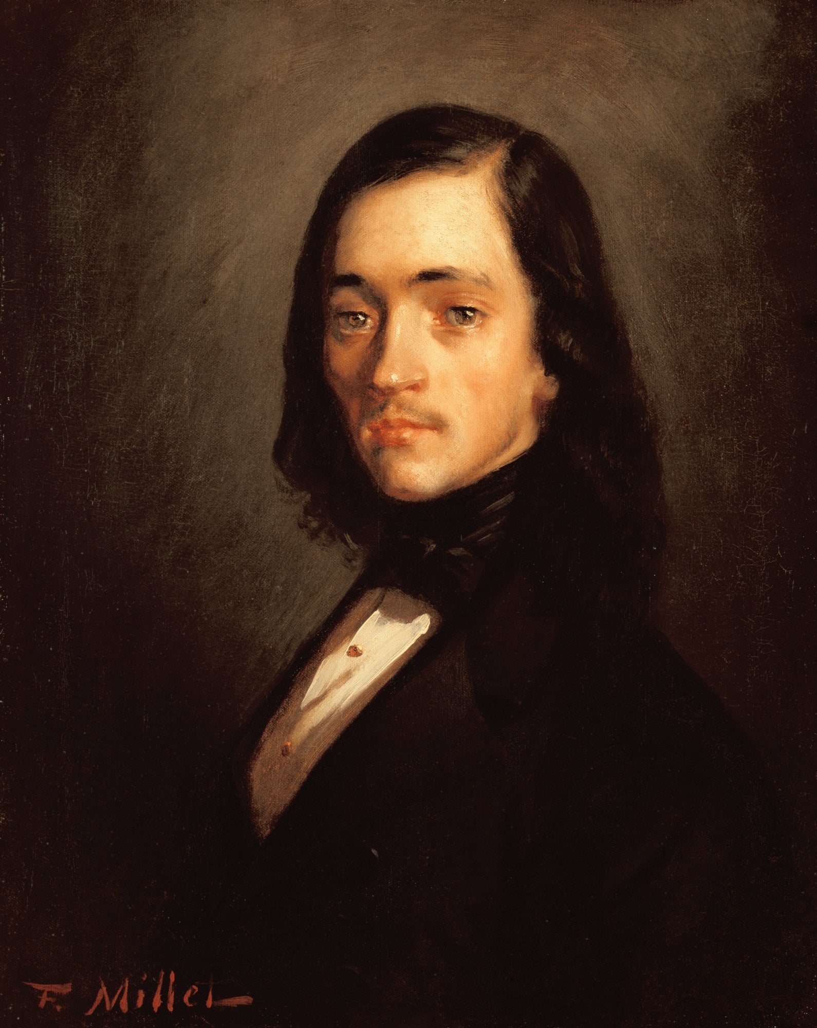 Portrait d’un homme - Jean-François Millet - Alpha Reproduction