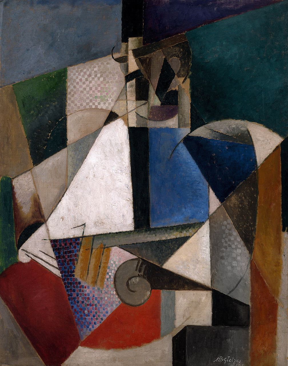 ภาพเหมือนของแพทย์ทหาร - Albert Gleizes