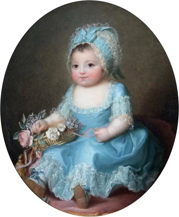 ภาพเหมือนเด็กหญิงชื่อโซฟีแห่งบูร์บง คุณหนูอาร์ตู (1776-1783) - เอลิซาเบธ วิเก่ เลอ บรูน
