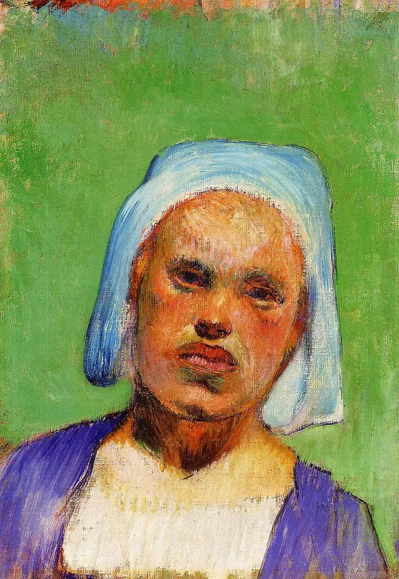 Portrait d’une Pont-avennoise peut-être Marie Louarn - Paul Gauguin - Alpha Reproduction