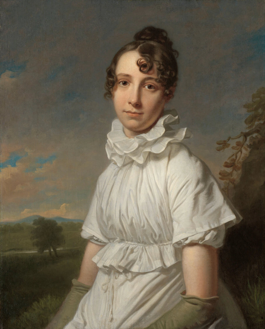 Portrait d'Emma Jane Hodges - Charles Howard Hodges
