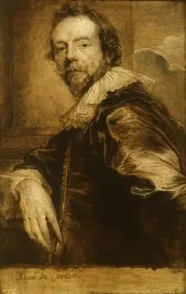 ภาพเหมือนในโทนเทาโดย Anthony Van Dyck - Antoine van Dyck