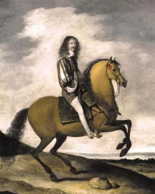 Portrait équestre d'Henri II d'Orléans, duc de Longueville (1595-1663) - Gerard ter Borch